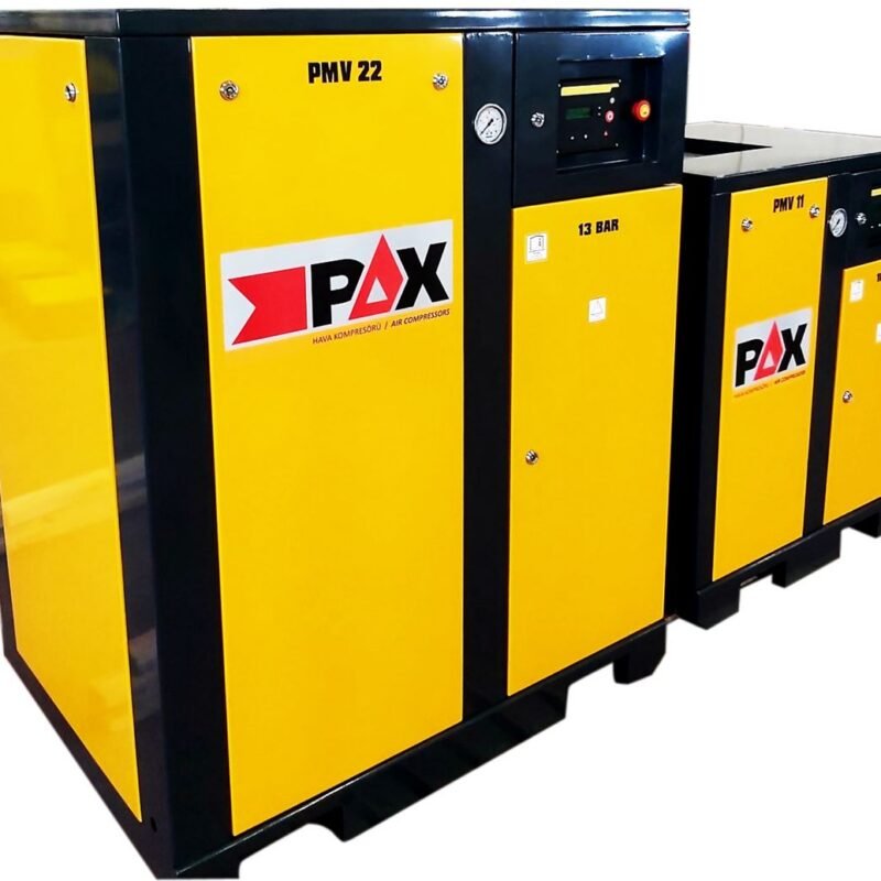 BELT-DRIVEN ROTARY SCREW AIR COMPRESSORS